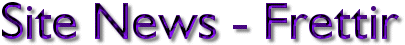 Site News - Frettr