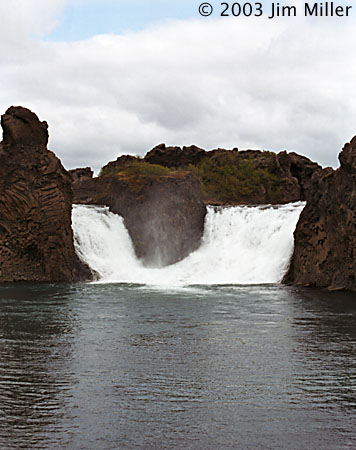 Hjalparfoss 2003 Jim Miller - Canon Elan 7e, Canon 28mm f2.8, Fuji Superia 100