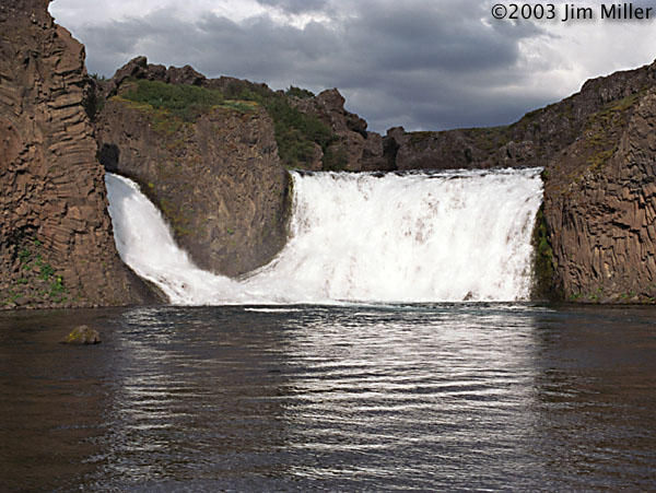 Hjalparfoss 2003 Jim Miller - Canon Elan 7e, Canon 50mm f2.5 (Macro), Kodak Supra 100