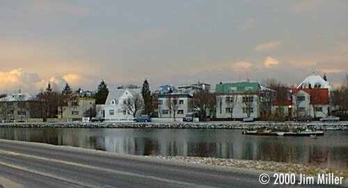 Row of houses in Hafnarfjrur  2000 Jim Miller - Olympus D-220L