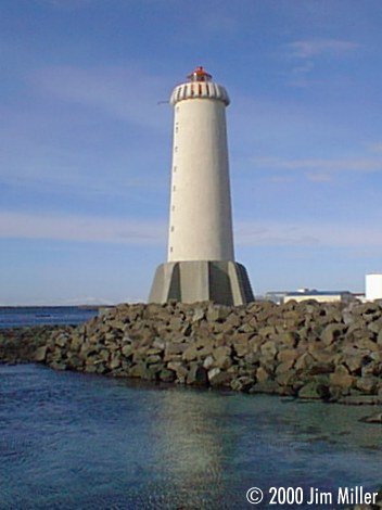 Lighthouse Reflections 1999 Jim Miller - Olympus D-220L