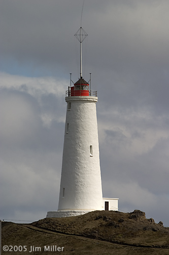 Reykjanesviti Lighthouse 2005 Jim Miller - Canon 10D, Canon EF 300mm f4.0 L