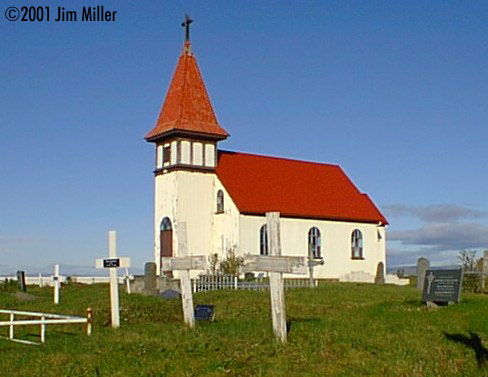 Church at Akurey 1999 Jim Miller - Olympus D-220L