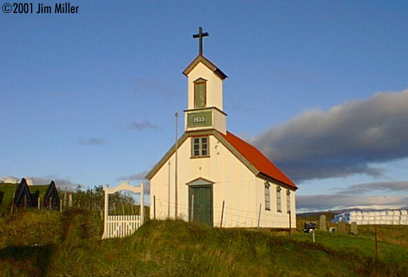 Church at Keldur 1999 Jim Miller - Olympus D-220L