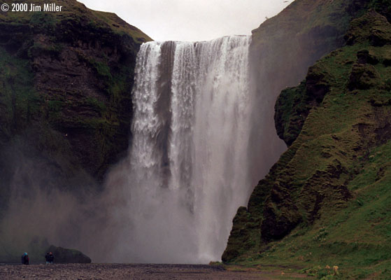 Gray Skgafoss 1999 Jim Miller - Canon AE-1, FD 50mm f1.8, Kodak Gold 1000