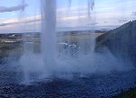 Behind Seljalandsfoss