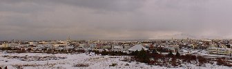 Reykjavk City Skyline