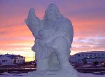 Hrafna-Flki Statue