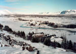 ingvellir in the Snow